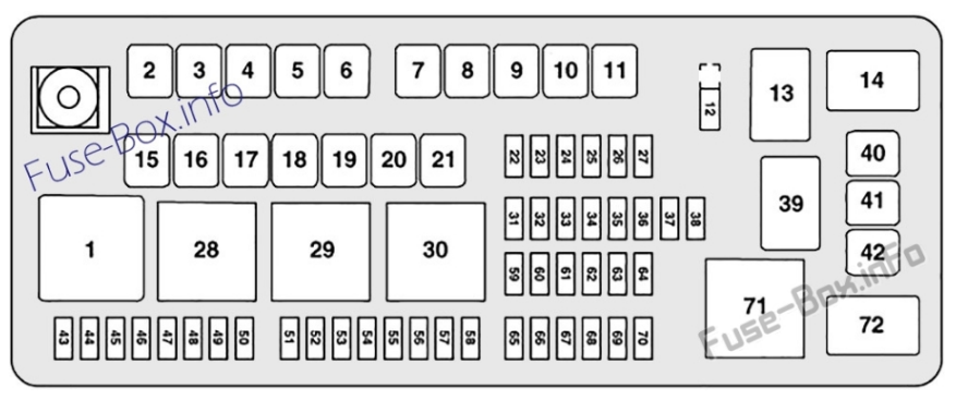 2002 ford expedition cigarette lighter fuse Location of upper cigarette lighter fuse in Ford?