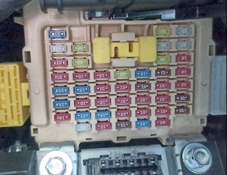 2019 Hyundai Accent Cigarette lighter fuse